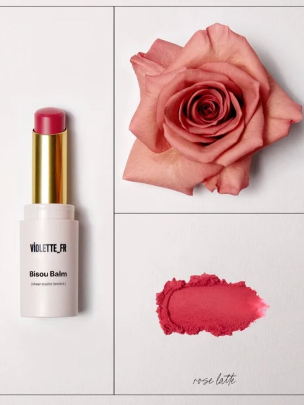 Violettefr Bisou Balm Rose Latte